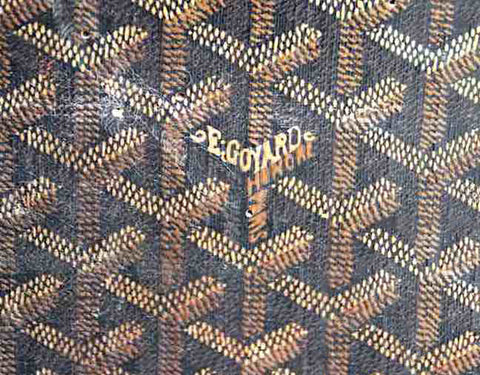 Goyard Pattern Print