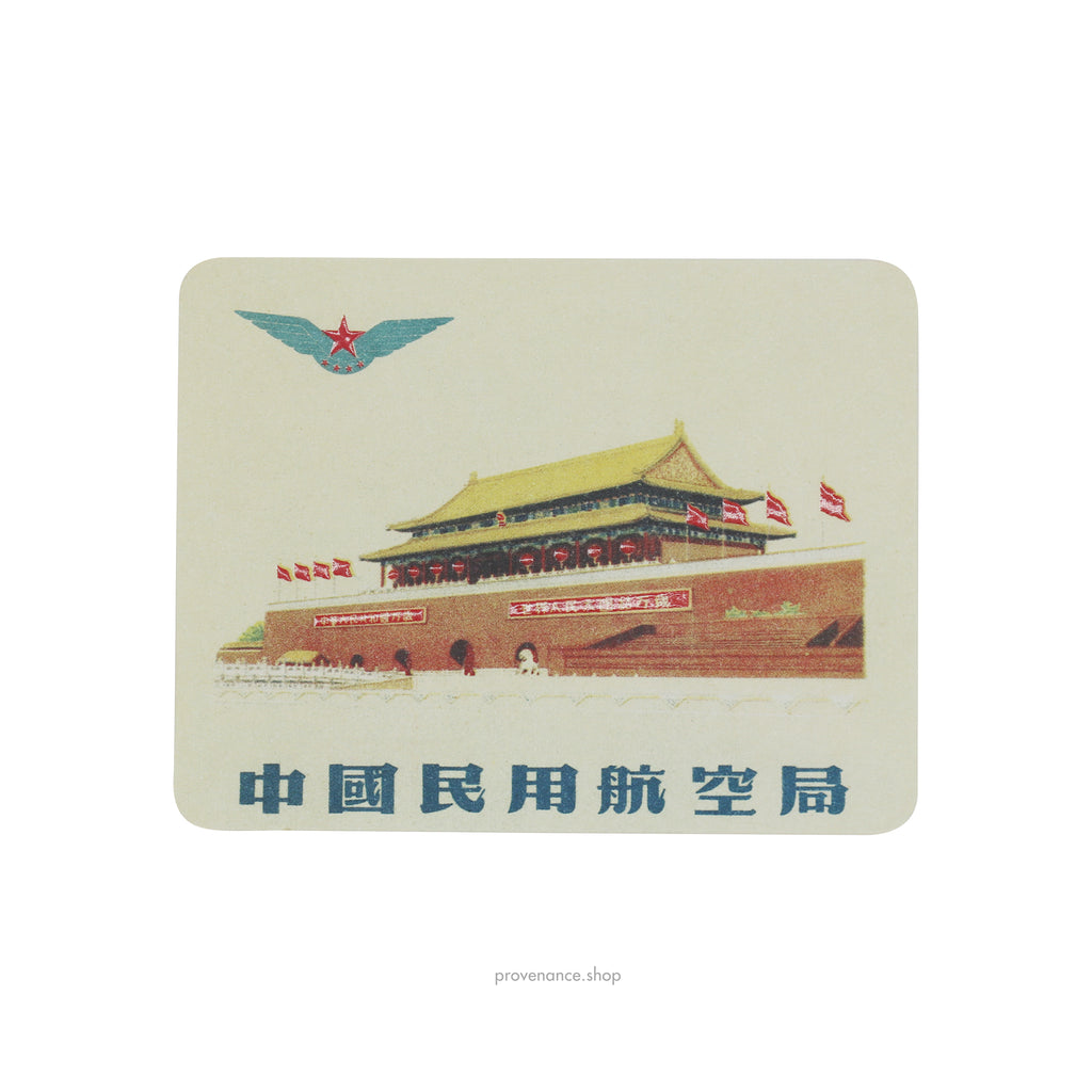 Louis Vuitton Airline Label Postcard stickers- INTERFLUG