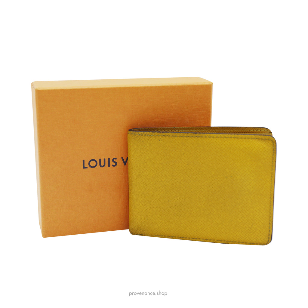 Louis Vuitton Multiple Wallet - Taiga Glacier Leather – PROVENANCE