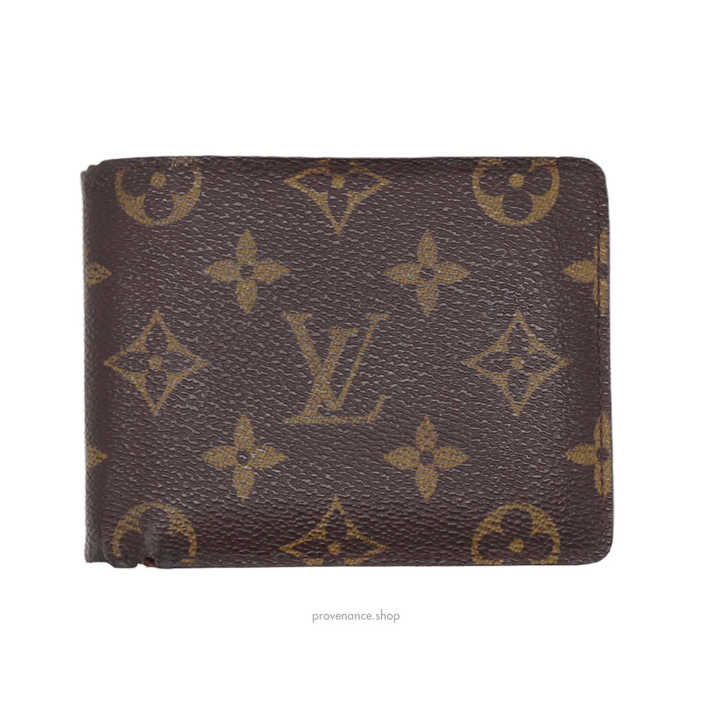 lv card holder monogram