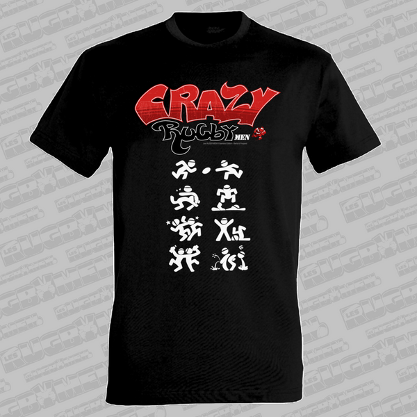 T-shirt Homme - Crazy Rugbymen - Occitanie