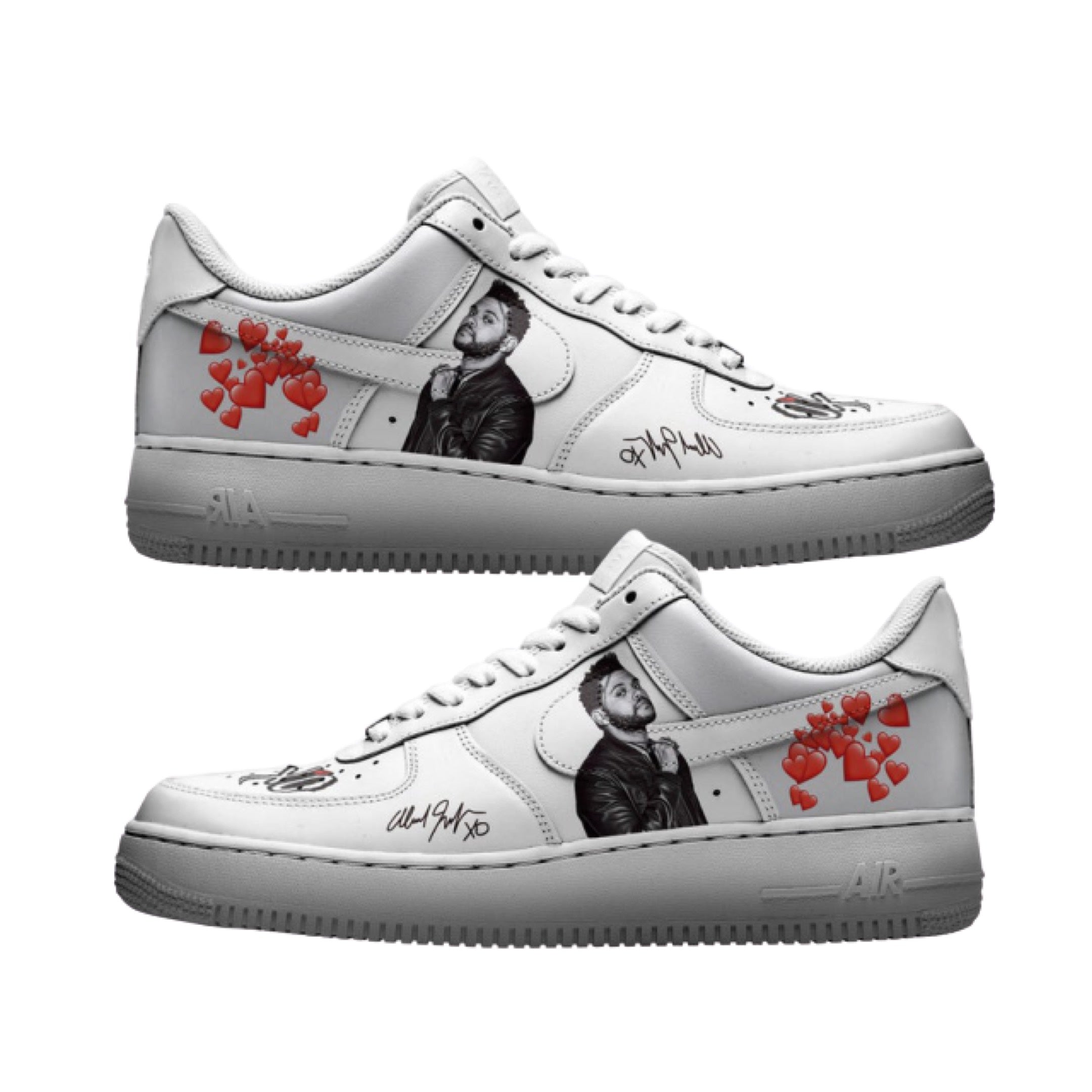 The Weeknd Hearths AF1 – Sinko Creations