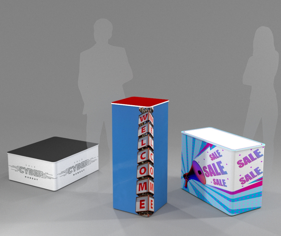 Trade-Show-Displays. Staying ahead of the curve with innovative designs can give you an edge.