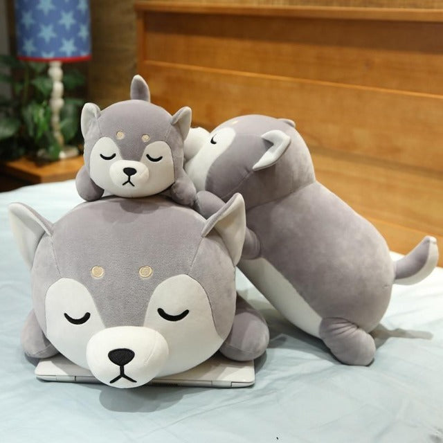 shiba inu stuffed toy miniso