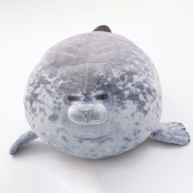 happy seal pillow