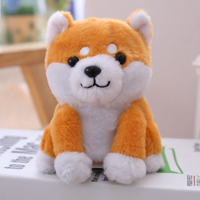 angry shiba inu plush