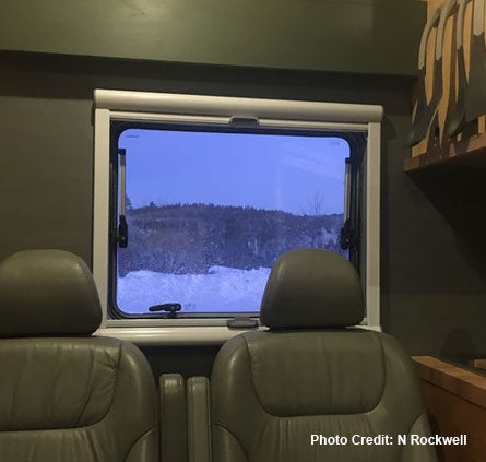 rv window in ambulance