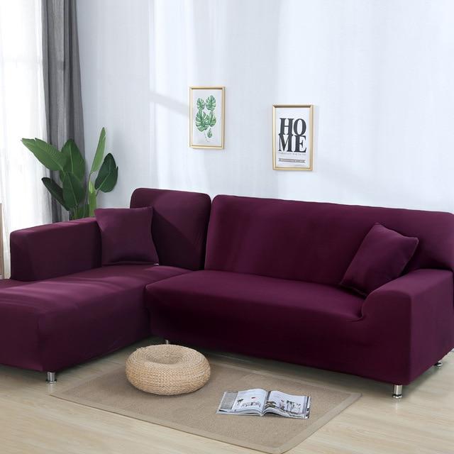 Magic Sofa Stretchable Cover - L Shape | Slipcovernation – slipcovernation