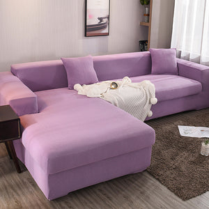 genezen zadel Sada Magic Sofa Stretchable Cover - L Shape | Texture | Slipcovernation –  slipcovernation