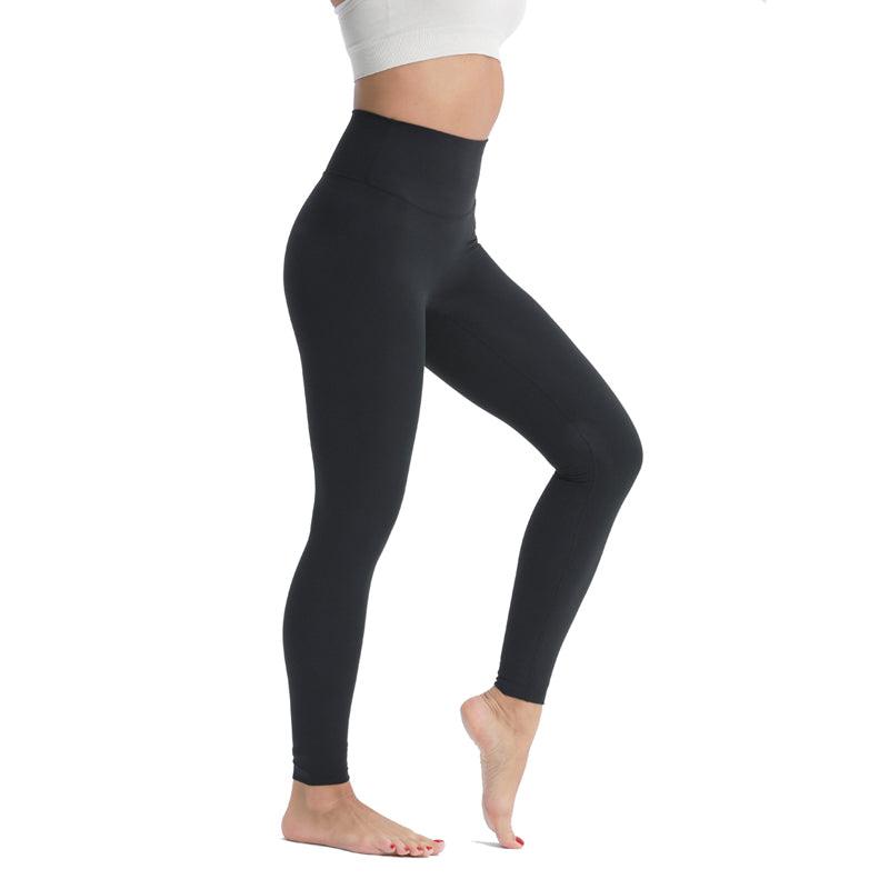 Nepoagym 28 Inch Inseam Rhythm Women Workout Leggings High Rise Compression Seamless Waist