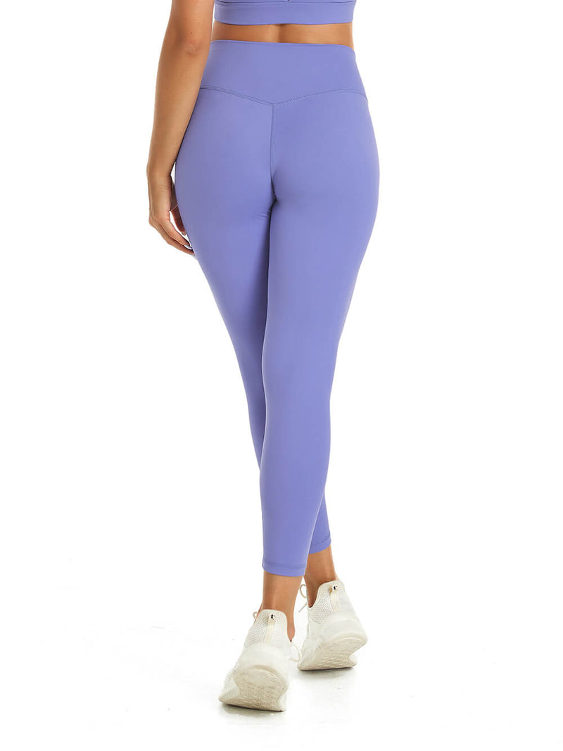 Nepoagym 25 Inch Rhythm Classic Women Workout Leggings No Front Seam Buttery Soft Yoga Pants