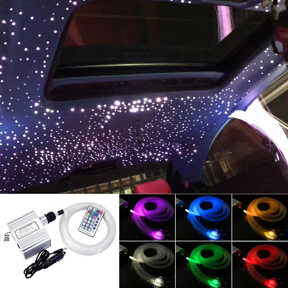 Alpha Car Parts And Accessories 10w Twinkle Rgbw Led Fiber Optic