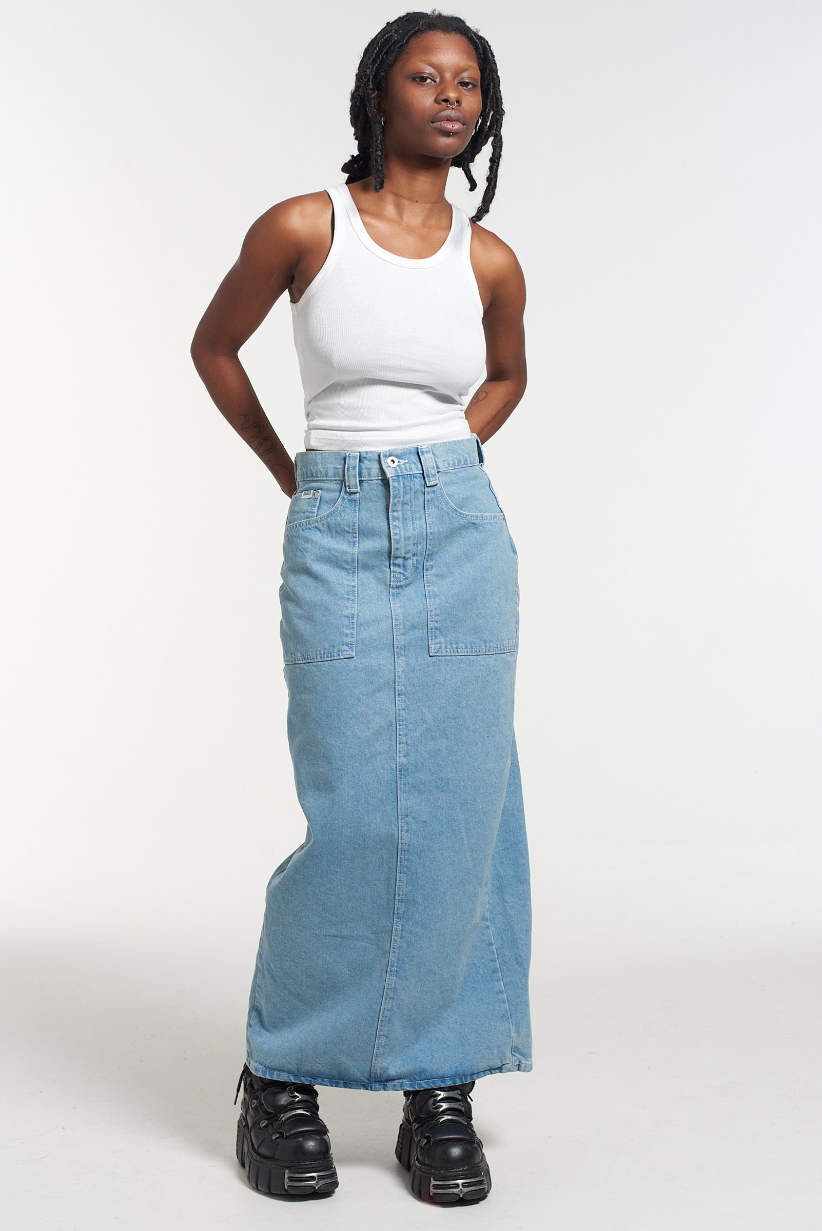 How To Wear Cotton Maxi Skirt | lupon.gov.ph