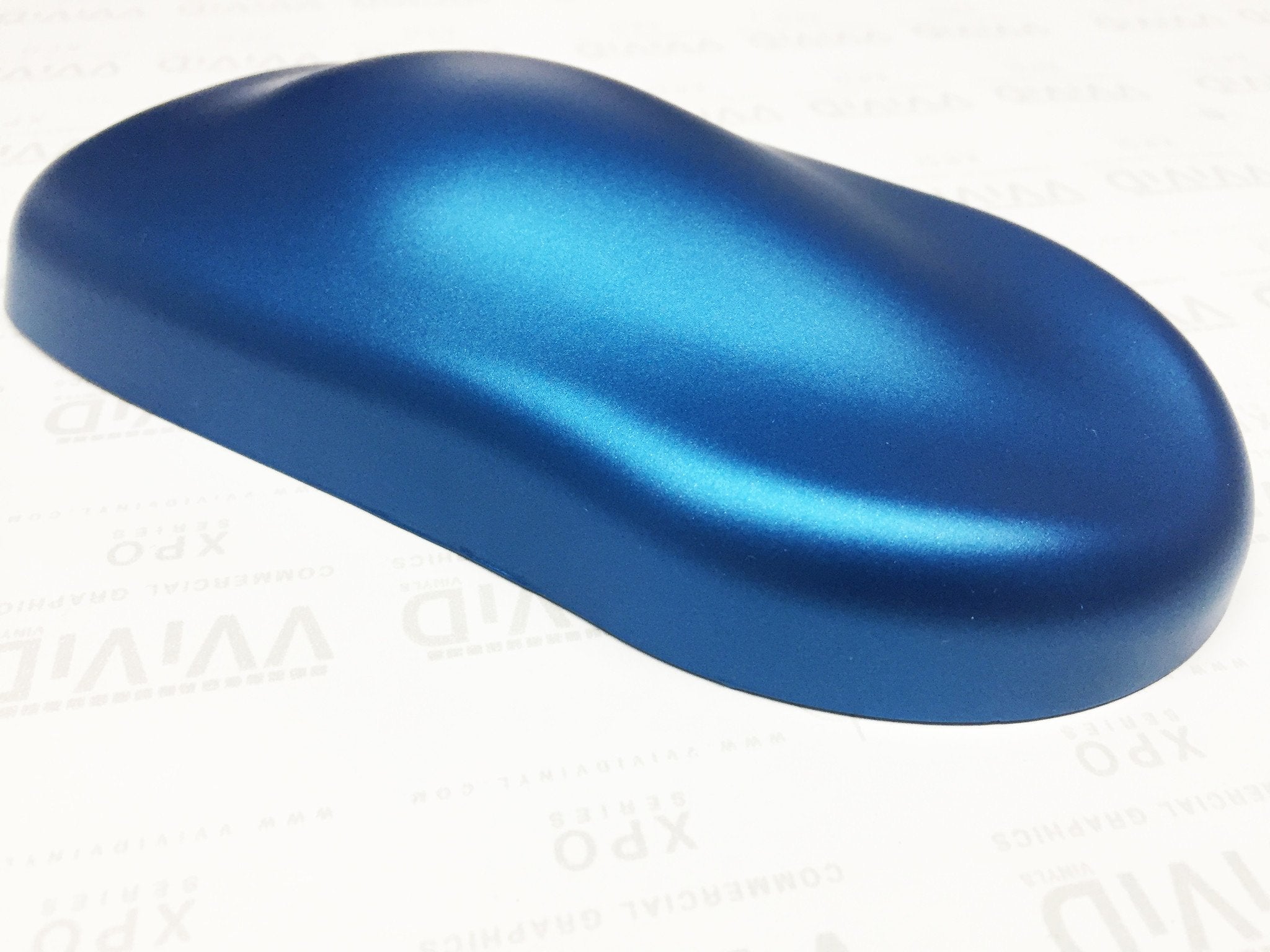 VViViD+ Matte Metallic Blue (Ghost) Vinyl Wrap | The VViViD Shop