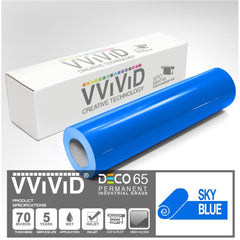 DECO65 Reflective Blue Permanent Craft Film