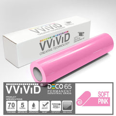 VViViD DECO65 Glow in The Dark Blue Permanent Adhesive Craft 12 Inches x 20 Feet Vinyl Roll for Cricut, Silhouette & Cameo Including Free 12 Inches