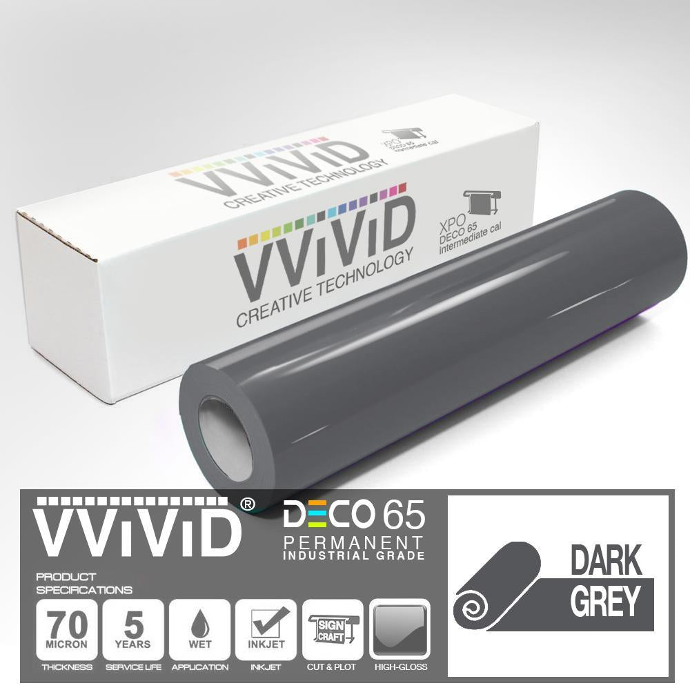  VViViD Vinilo adhesivo permanente DECO65 cromado