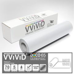 VViViD High Gloss Clear Vinyl Transfer Paper Self-Adhesive Roll w/Grid
