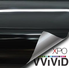 VViViD Holographic Black Chrome Vinyl Wrap Night Walk Around CRAZY