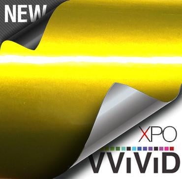 XPO Liquid Metal Lime Green Vinyl Wrap | The VViViD Shop