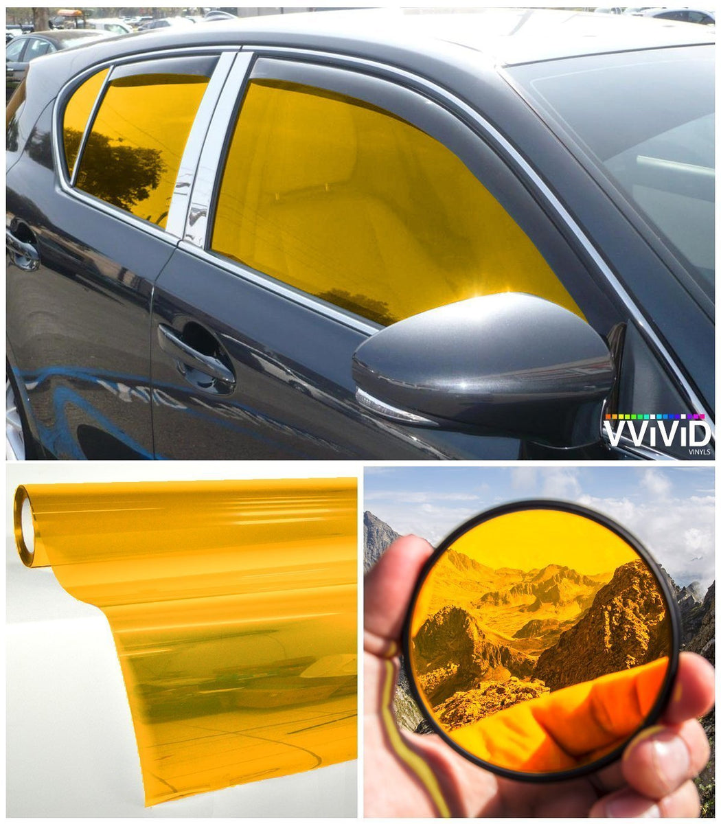 VViViD Yellow Transparent Window Tint | The VViViD Shop