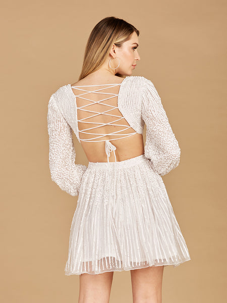 Lara 29288 - Long Sleeve Cut Out Dress with Lace Up Back Lara 29288 - Long Sleeve Cut Out Dress with Lace Up Back Lara 29288 - Long Sleeve Cut Out Dress with Lace Up Back Lara 29288 - Long Sleeve Cut Out Dress with Lace Up Back Lara 29288 - Long Sleeve Cut Out Dress with Lace Up Back Lara 29288 - Long Sleeve Cut Out Dress with Lace Up Back Lara 29288 - Long Sleeve Cut Out Dress with Lace Up Back-Dresses-Lara-0-Blue Iris-Lara Lara 29288 - Long Sleeve Cut Out Dress with Lace Up Back-Dresses-Lara-Lara Lara 29288 - Long Sleeve Cut Out Dress with Lace Up Back-Dresses-Lara-0-Champagne-Lara LARA 29288 - LONG SLEEVE CUT OUT DRESS WITH LACE UP BACK