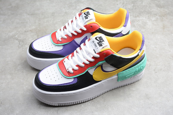 red blue yellow green air force 1