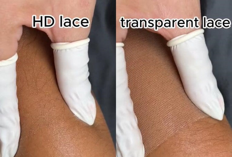 hd lace vs transparent lace