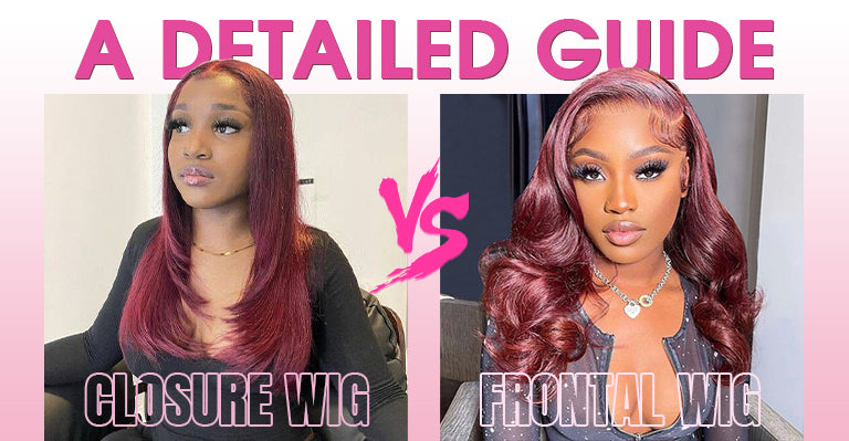 closure wigs vs frontal wigs