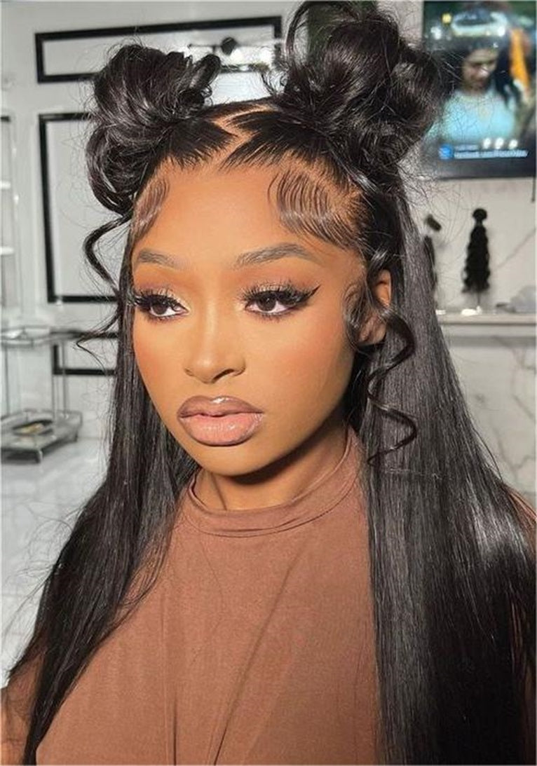 lace front wig hairstyle