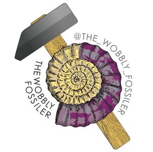 The Wobbly Fossiler Logo