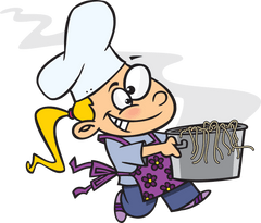 I have made lots of pasta for everyone!