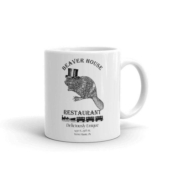 Beaver House Restaurant Terre Haute Indiana Coffee Mug Edgyhaute