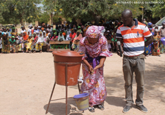 Community Practicing Hand Hygiene on Global Handwashing Day