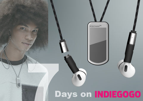 7 days to launch on IndieGogo
