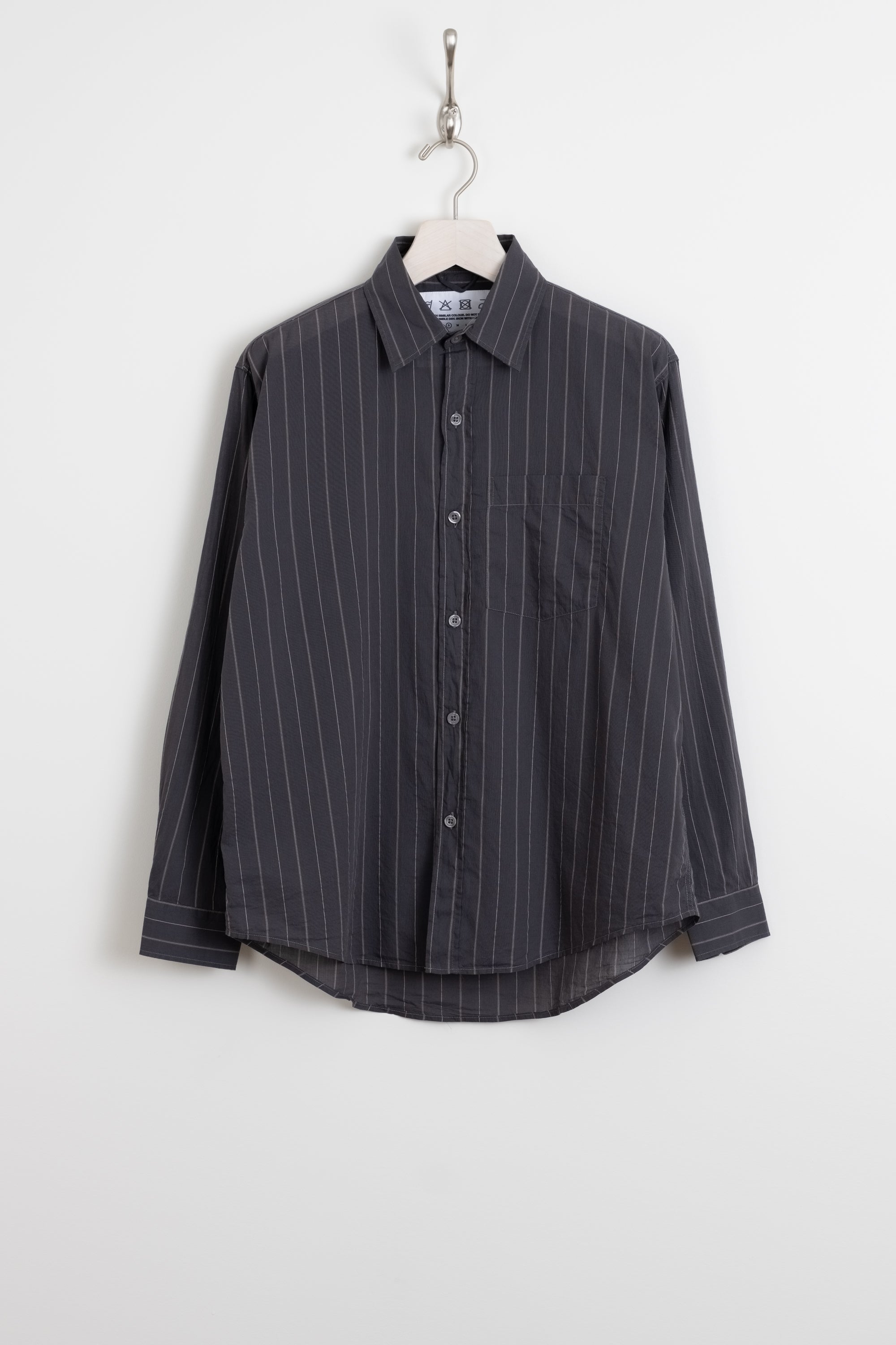 Executive Shirt Mushroom Stripe