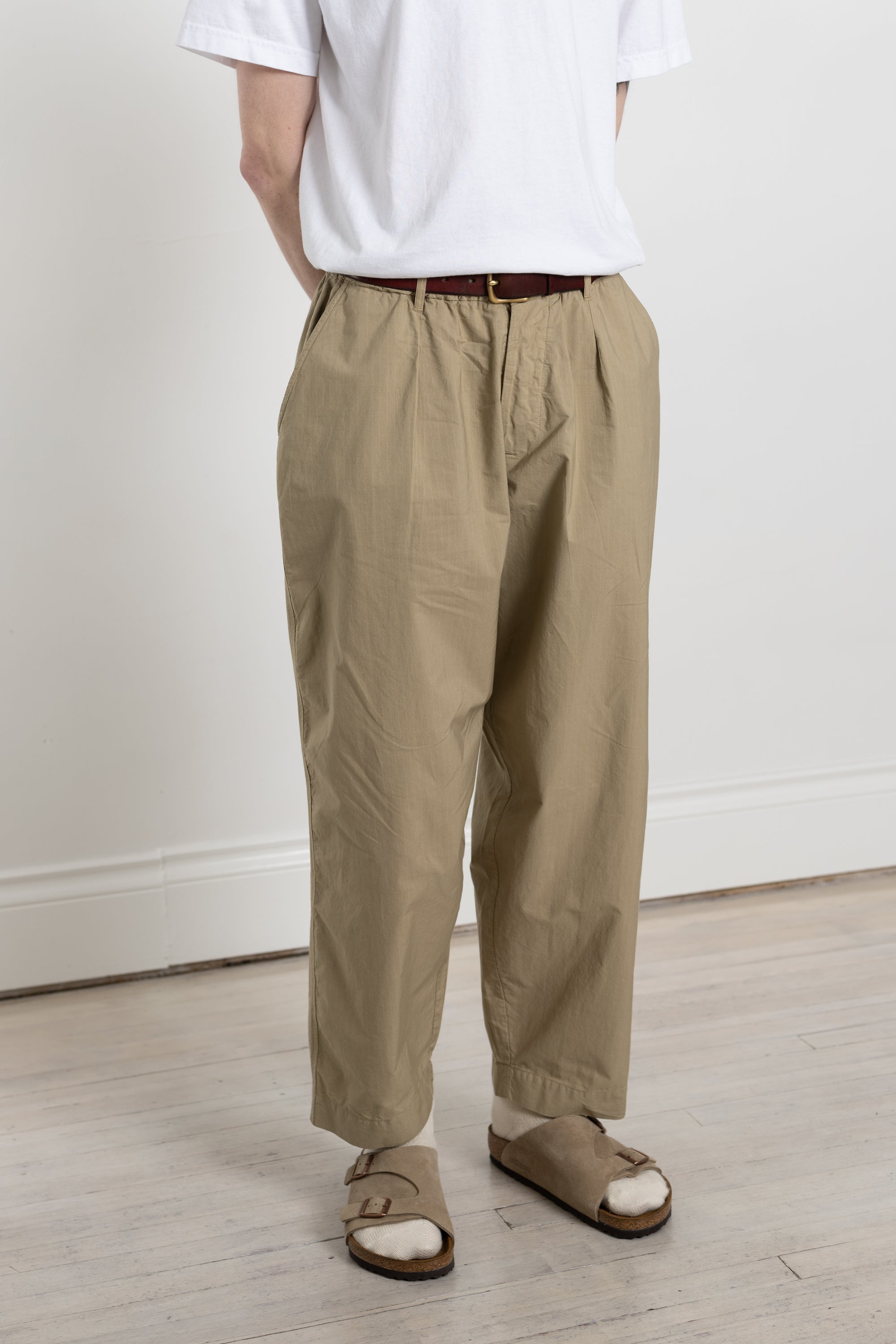 Oxford Pant Nearly Pinstripe Summer Oak