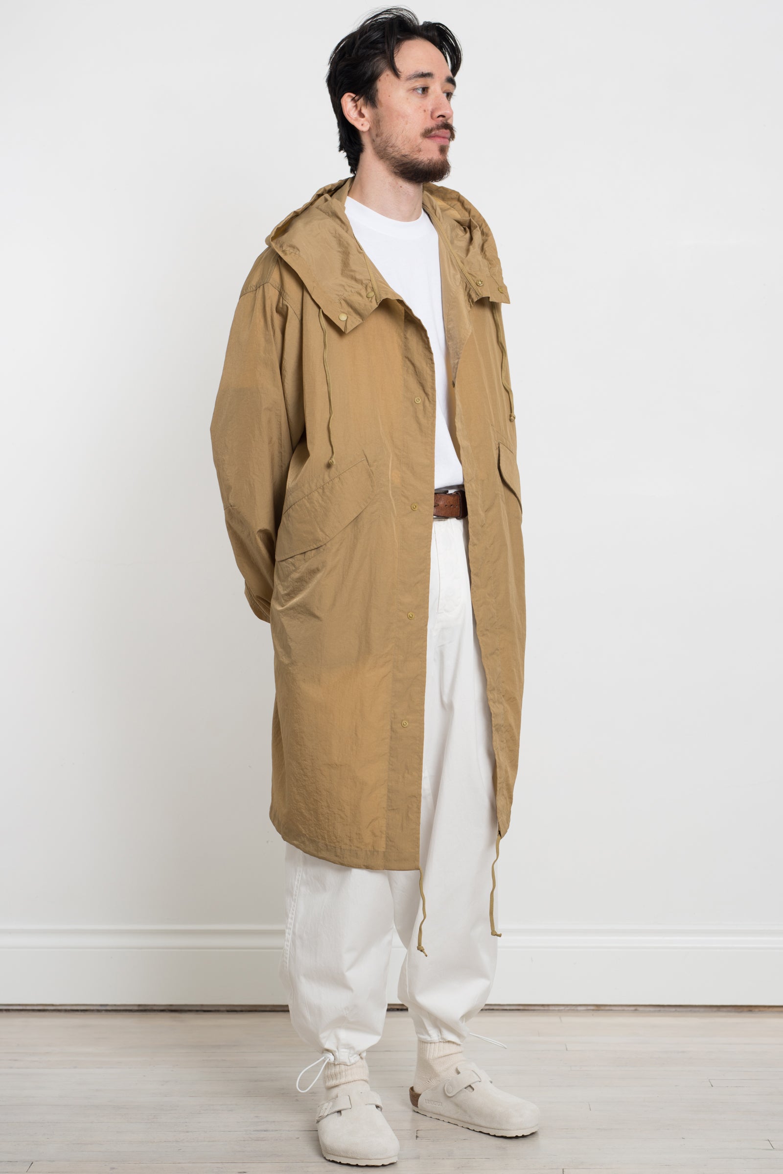 Beach Parka Recycled Nylon Tech Sand