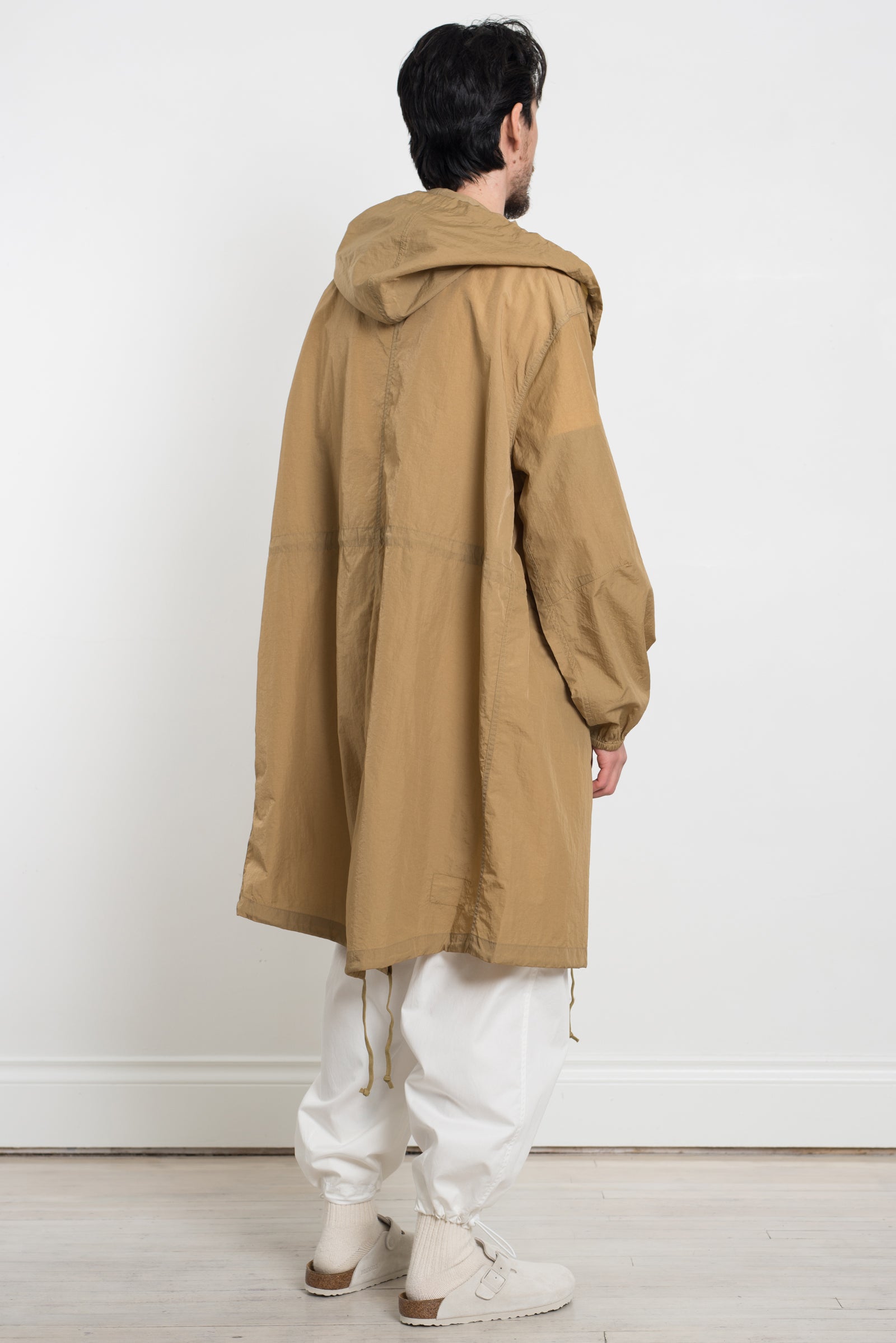 Beach Parka Recycled Nylon Tech Sand