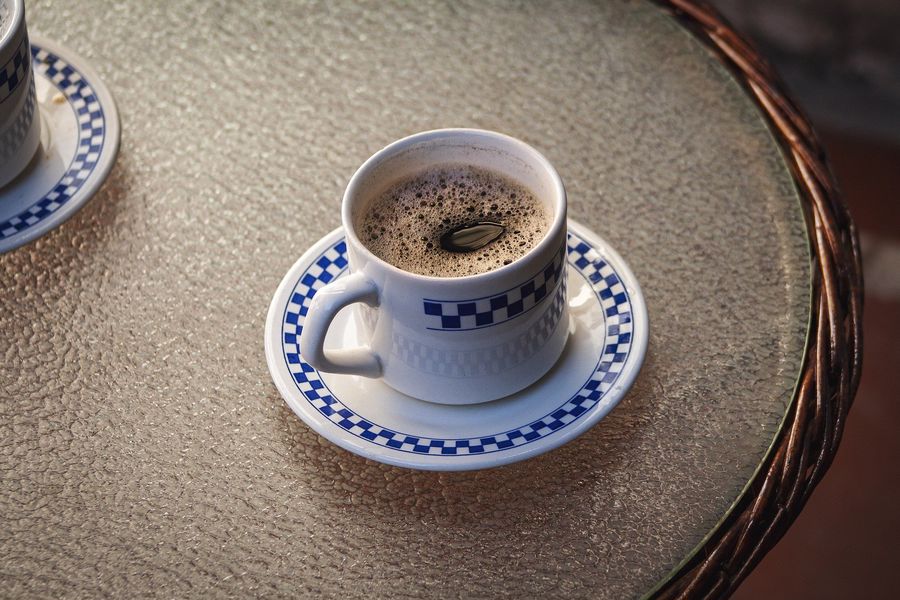 Cup of Kona coffee