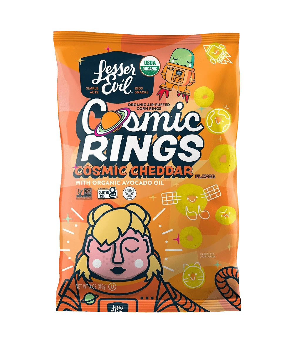 Cosmic Cheddar Cosmic Rings