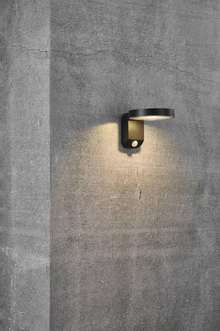 ELM WALL LIGHT ALUMINIUM BLACK