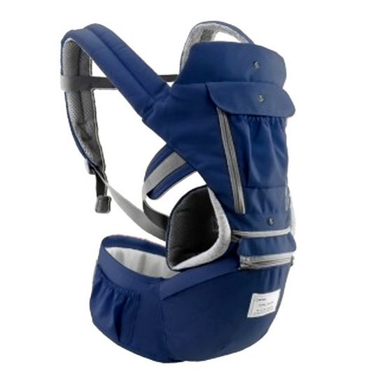 All-In-One Baby Breathable Travel Carrier - Navy Blue