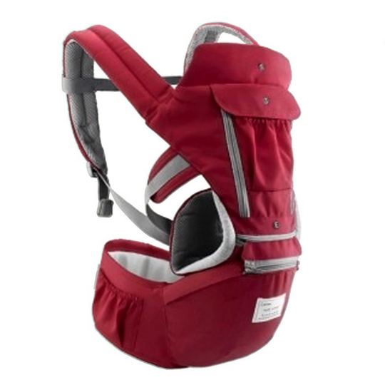 All-In-One Baby Breathable Travel Carrier - Red