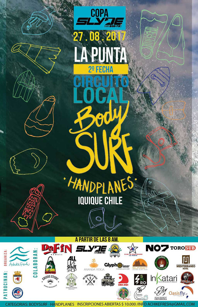 Announcing Copa Slyde: Chile Bodysurfing & Handboarding Contest