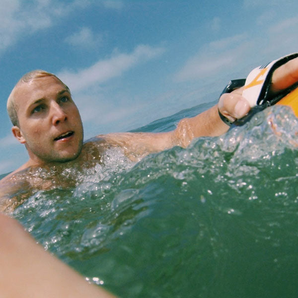 brent cox getting action handplane slyding hand boarder and bodysurfer pulling in florida