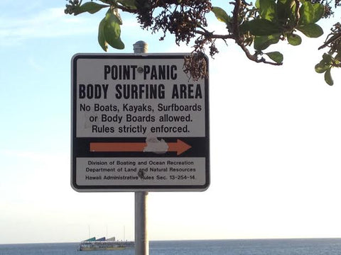 Daren Jenner Slyde Team Ryder World Bodysurfing Tour Point Panic Hawaii