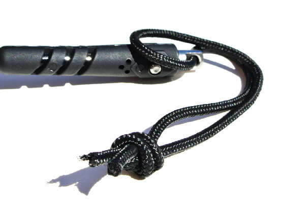 the leash attachment string