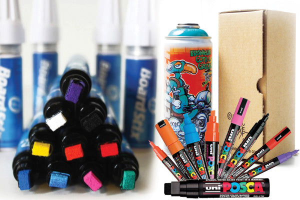 POSCA PENS for surfboards decoration - VIRAL Surf for shapers - VIRAL SURF