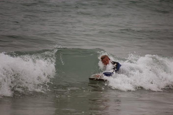 Jake Keville Slyde Stoke Ambassador bodysurfing